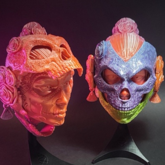 Catrina - Hanging Mask 3s print - Picture 4 of 5